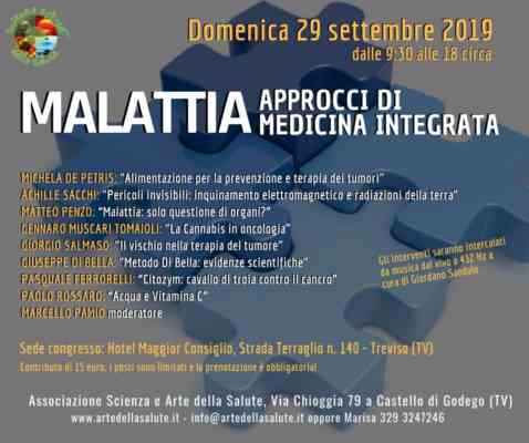 Congresso: malattia: approcci di medicina integrata